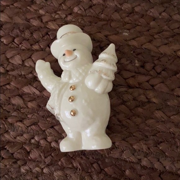Lenox Snowman 4 inches tall - Picture 1 of 3